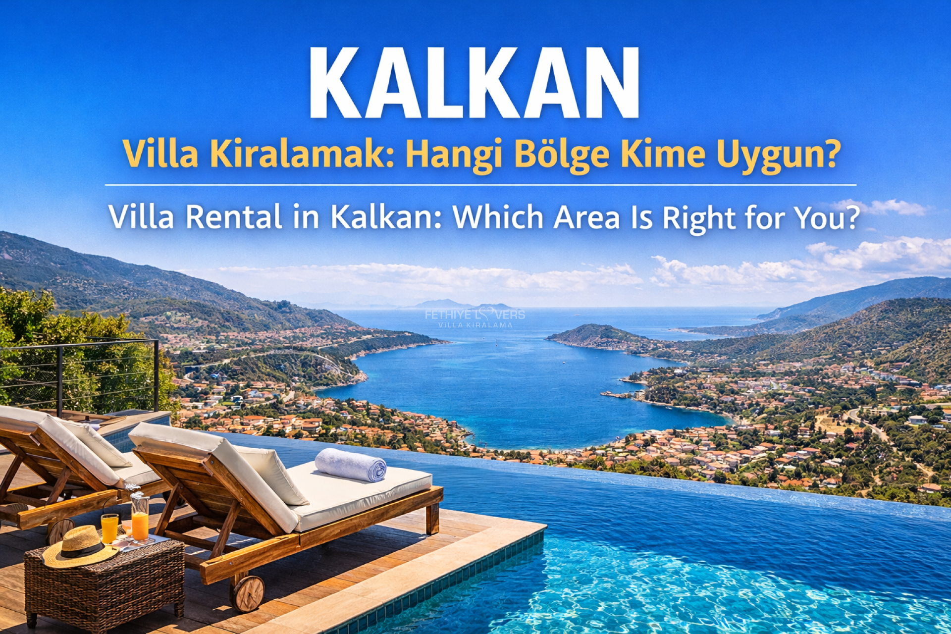Kalkan Villa Kiralama - Kalkan’da Villa Kiralamak; Hangi Bölge Kime Uygun?